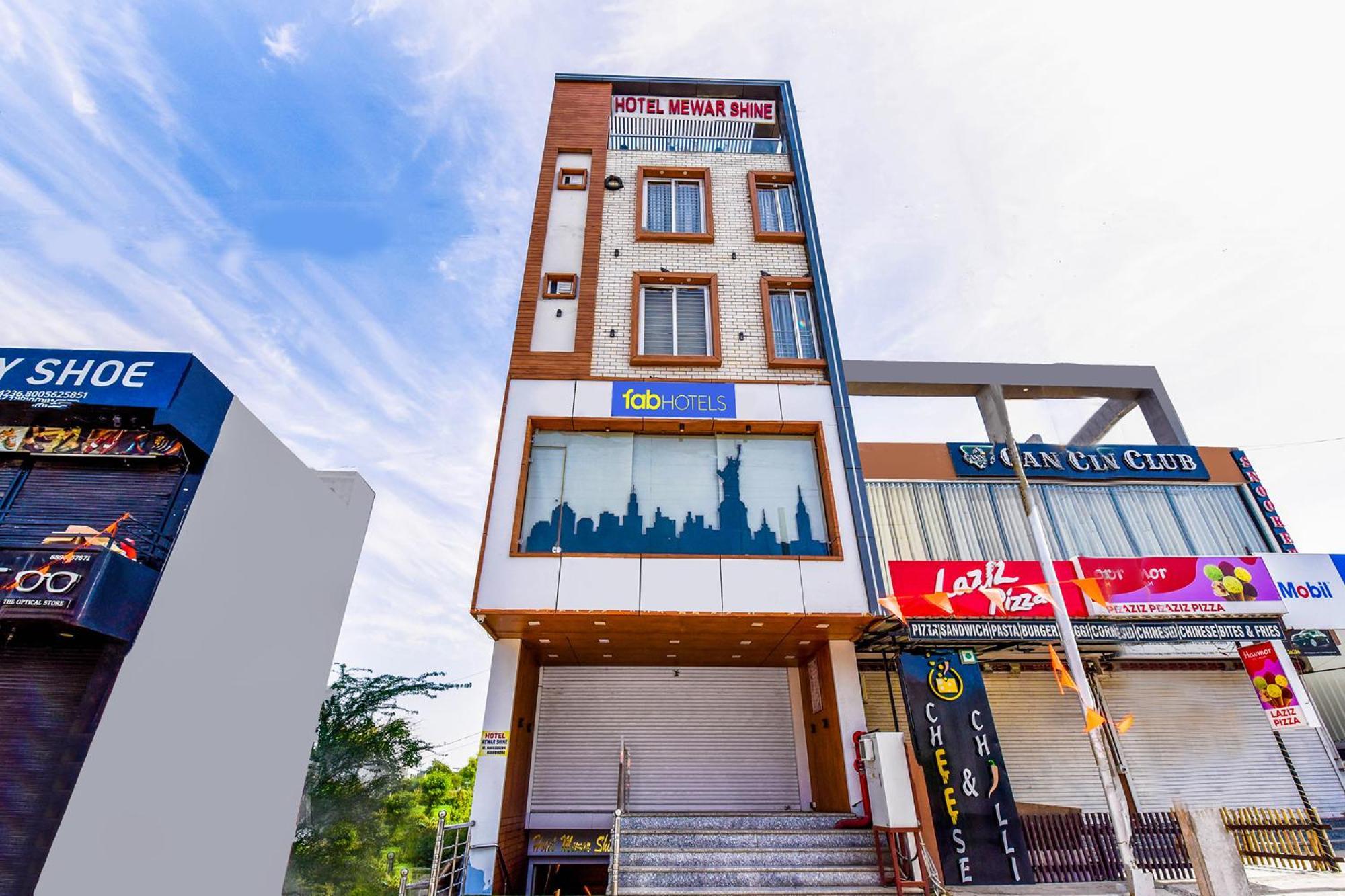 Fabexpress Mewar Shine Hotel Udaipur Eksteriør billede